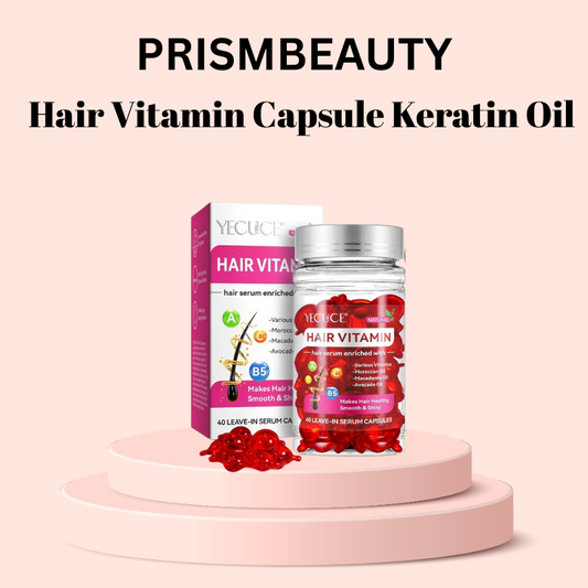 Hair Vitamin Capsule Keratin Oil