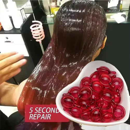 Hair Vitamin Capsule Keratin Oil