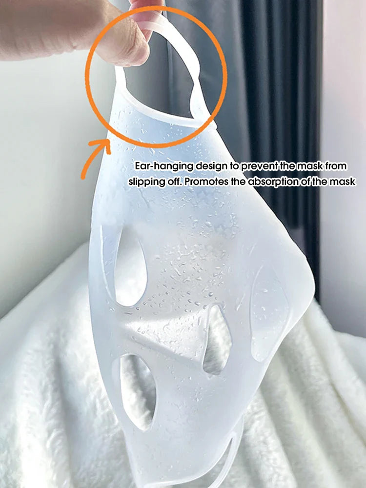 Silicone mask cover 3D hanging ear type