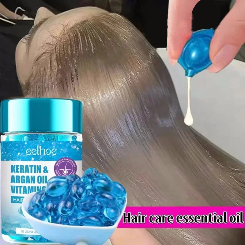 Magic Hair Vitamin Capsule Keratin Oil