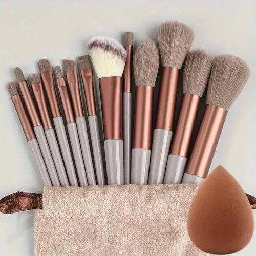 Makeup Brush Set Soft Fluffy 