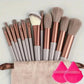 Makeup Brush Set Soft Fluffy 