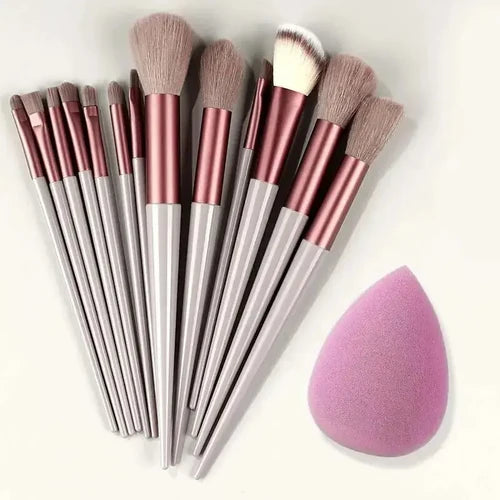 Makeup Brush Set Soft Fluffy 