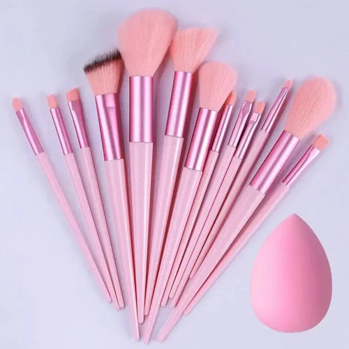 Makeup Brush Set Soft Fluffy 