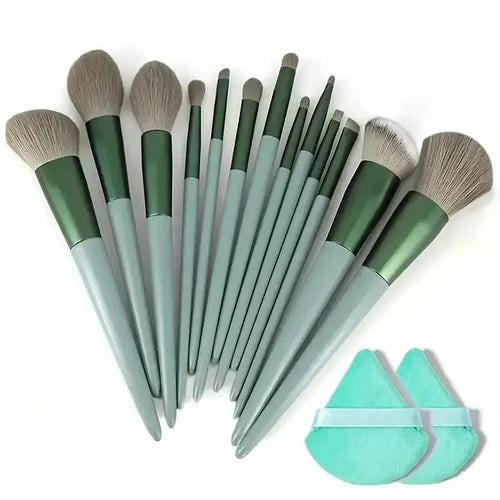 Makeup Brush Set Soft Fluffy 