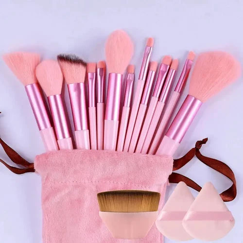 Makeup Brush Set Soft Fluffy 