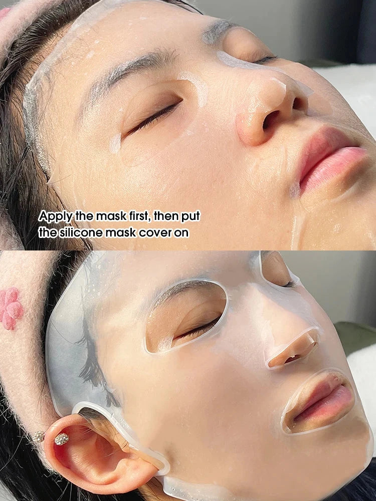 Silicone mask cover 3D hanging ear type